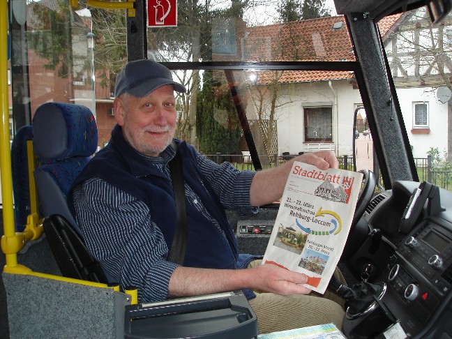 Uns Uwe f&auml;hrt zur Rehburger Gewerbeschau