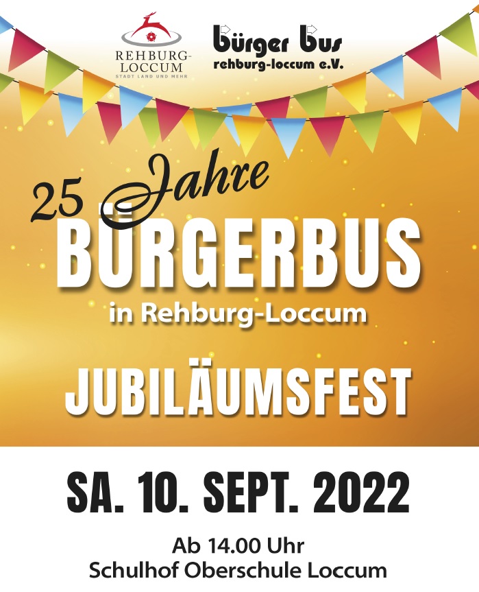 Plakat zum Jubil&auml;um